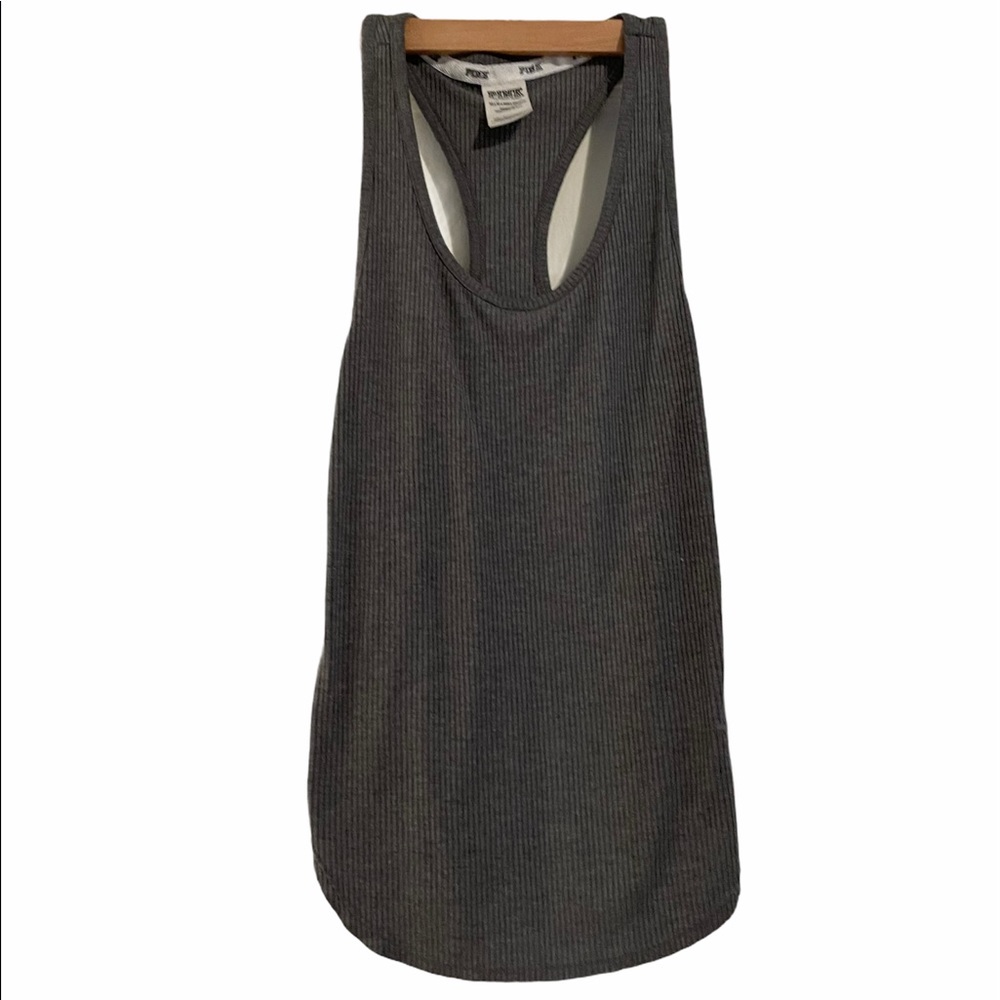 Gray PINK tank top